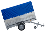 Führerschein B Anhänger GARDEN TRAILER 230 KIPP mit Stützrad, zusätzlichen Bordwänden, Hochplane und Hochspriegel H800-Neu – Bild 8
