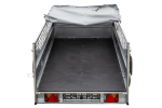 GARDEN TRAILER 264 KIPP mit Gitteraufsatz, Flachplane und Stützrad-Neu – Bild 9