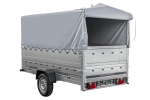 Kfz Anhänger mit Plane GARDEN TRAILER 264 KIPP [mit Stützrad, zusätzlichen Bordwänden, Hochplane und Hochspriegel]-Neu – Bild 7