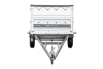 Leichter Anhänger 264×125 UNITRAILER FORCE 264 KIPP mit BIS-Seitenwänden, H-0-Rahmen und grauer Plane-Neu – Bild 6