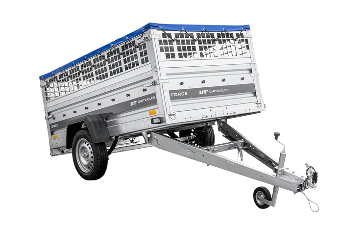 ger_pm_Leichter-Anhanger-auf-Federn-230x125-UNITRAILER-FORCE-230-R-KIPP-mit-Gitterwanden-H-0-Rahmen-und-blauer-Plane-16197_4.png Leichter Anhänger auf Federn 230×125 UNITRAILER FORCE 230/R KIPP mit Gitterwänden, H-0-Rahmen und blauer Plane-Neu – Bild 1
