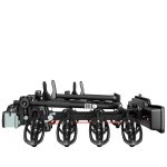 Peruzzo Parma 4 – Anhängerkupplungs-Fahrradträger für 4 Fahrräder (schwarz)-Neu – Bild 7