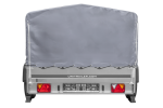 Zweiachsanhänger 264×150 UNITRAILER GARDEN 265/2 KIPP mit H-800 Rahmen und grauer Plane-Neu – Bild 7
