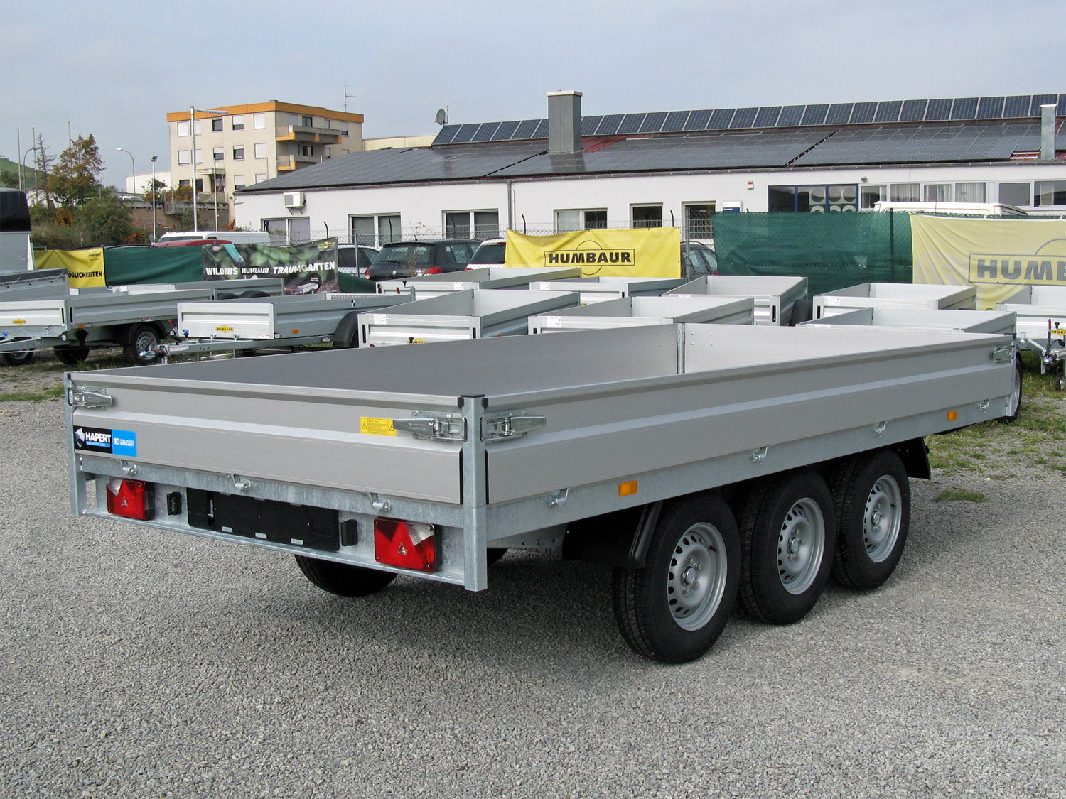 Hapert Azure H-3 – 3500 – 6050 x 2400 3-Achser – Parabelfederung 185R14C – Bild 7