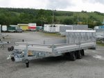 Hapert Indigo HT-2 – 3500 – 5050 x 2000 Kipphydraulik, Parabelfederung, Bordwände, Rampe
