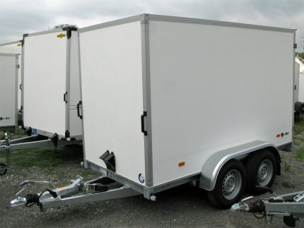 Hapert Sapphire L-2 – 2700 Tieflader-Koffer | 2 Hecktüren | Robuste Multiplex-Wände