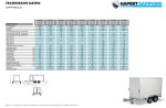 Hapert Sapphire L-2 – 2700 Türen hinten & Seitentüre | Tieflader-Koffer | Rutschhemmender Boden – Bild 5