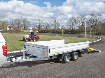 Humbaur HN306221 GR Geschweißter Rahmen – 14 Zurringe