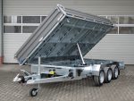 Humbaur HTK 3500.41 STAHL Tridem 3 Achser NEU – Stahlbordwand Schwarz – Bild 5