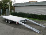 Humbaur Universal 3500 Hochplane ALU BW Auffahrbohlen Aluboden – Bild 4