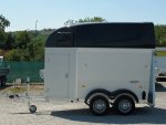 Humbaur Equitos Alu Plus 2400 Sattelkammer & Seitentrittschutz | 100 km/h Reifen – Bild 2
