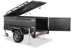 Offroad und Dachzelt Anhänger 1000kg schwarz KT-EB2 – Bild 2