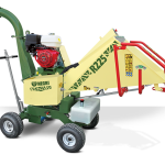 NEGRI Biohäcksler R225-Benzin-Häcksler mit Transportfahrwerk