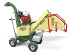 NEGRI Biohäcksler R225-Benzin-Häcksler mit Transportfahrwerk – Bild 3