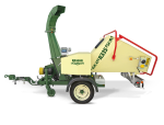 NEGRI Biohäcksler R335-Häcksler mit Straßenfahrwerk für Traktor