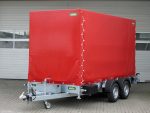 Unsinn UAG 4217-35-14-E-HP Absenkanhänger mit Elektrohydraulik und Planenaufbau