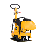 LUMAG RPi25N – Rüttelplatte reversierbar mit 131 kg inkl. Transportfahrwerk und Gummimatte – Bild 2